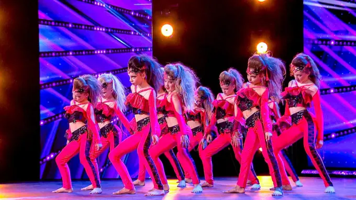 Dance Kids van Rose De Leyn op het podium van Belgium's Got Talent